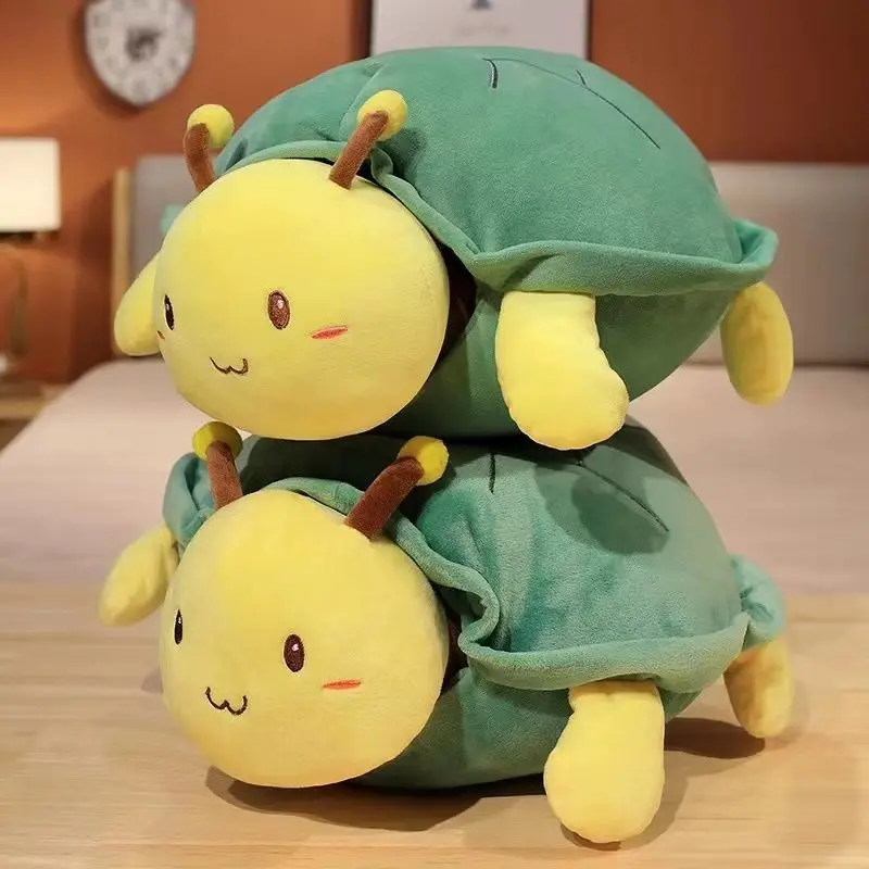 

Cute Little Green Turtle Tortoise Bee Plush Toy Cartoon Soft Stuffed Cushion Bed Doll Kids Girls' Gift Sofa Pillow Home Decor