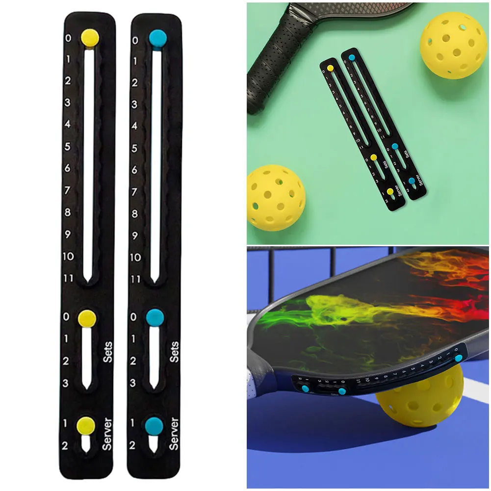 2 Pcs Portable Scoreboard Lightweight Mini Score Keeper Easily Mounted Paddles Scorekeeper for Score of Points Games and Server - Image 5