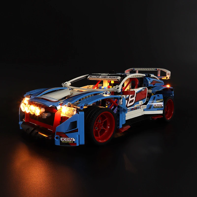 

Remote Control Colorful LED Light Kit Accessories For 42077 Rally Car Building Blocks (Building Blocks Not Included)