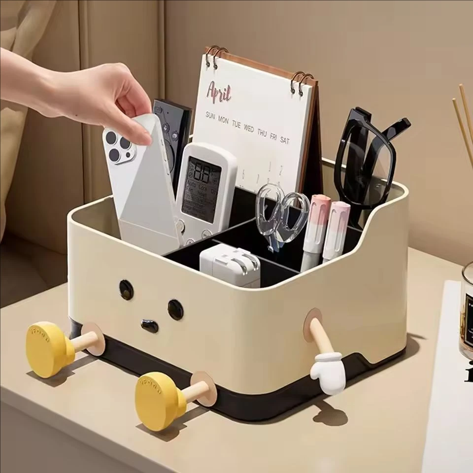 

Multifunctional desktop storage box, remote control sundries classification box, office table storage display box