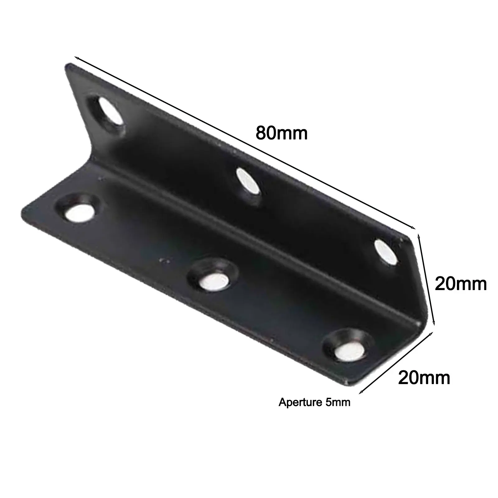 80mm L Brackets for Raised Garden Bed 10 Pack of Stainless Steel Brackets with Screws for Reliable Installation
