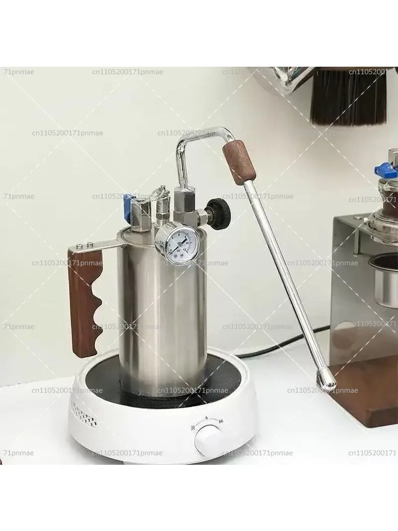 Outdoor Camping Milk Frother Handheld Coffee Latte Foam Maker Stainless Steel Portable
