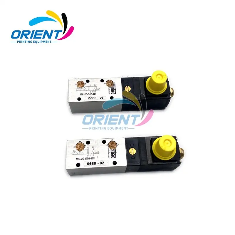 ใหม่ MC-20-510-HN Solenoid วาล์ว 0688-03 0688-02 Air วาล์วสําหรับ Man Roland 700 นิวเมติกกระบอก Feeder วาล์วการพิมพ์ชิ้นส่วน