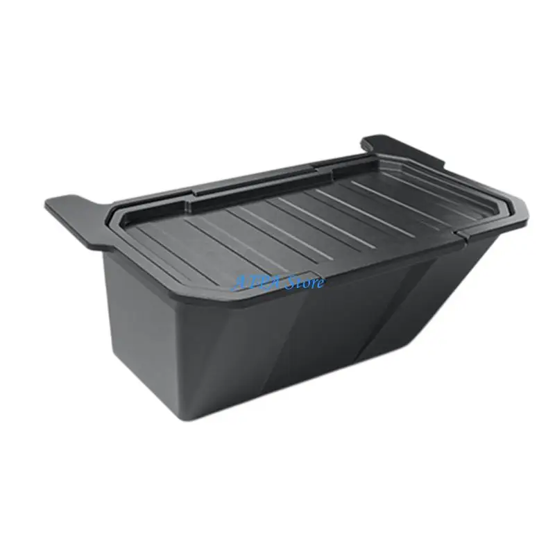 U13C Car Rear Storage Solution Rear Center Console Box Slip Resistant Cover for Select Model Interior