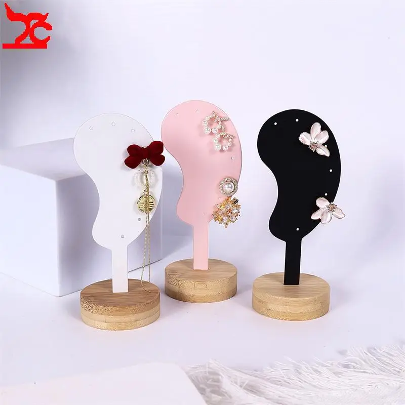 

Ear Shape Jewelry Display Rack Ear Stud Organizer Holder Business Exhibition Window Counter Showcase Props Desktop Accessories