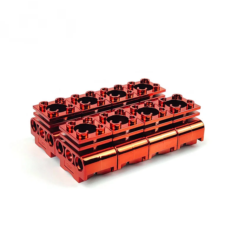 8Pcs/lot 2850 Technical Steering Suspension and Engine Cylinder MOC Building Blocks Assemble DIY Bricks V8 Parts Toys