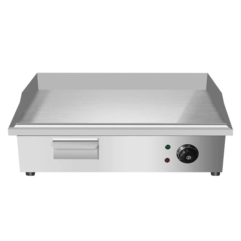 Commercial Heavy-Duty Electric Griddle Grill for Iron Plate Cooking Small Electric Griddle Machine for Jianbing Making