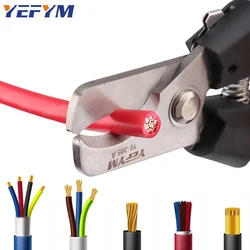 Cable Cutter Stripper Pliers YE-205/205A Industrial Level Cutter Ability 24mm²/38mm² Diameter 10mm/16mm 5CR13 Steel YEFYM Tools