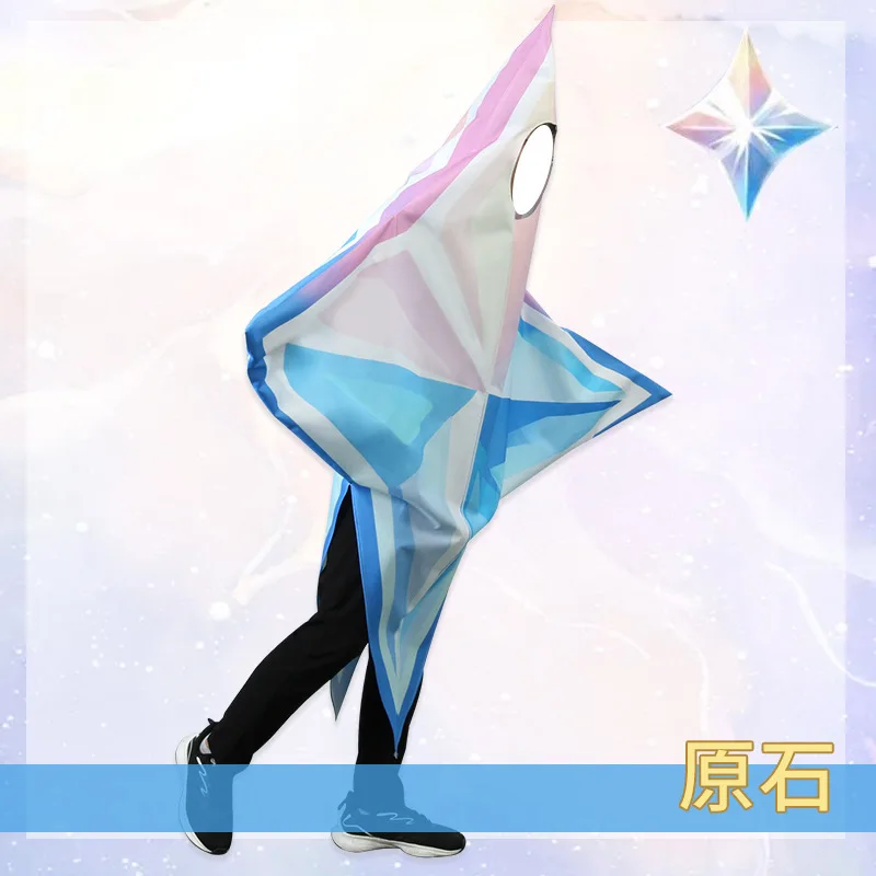 طقم زي تنكري لشخصية جينشين إمباكت، زي للعروض المسرحية، زي الهالوين، أدوات للحفلات التنكرية، زي روك أصلي #5