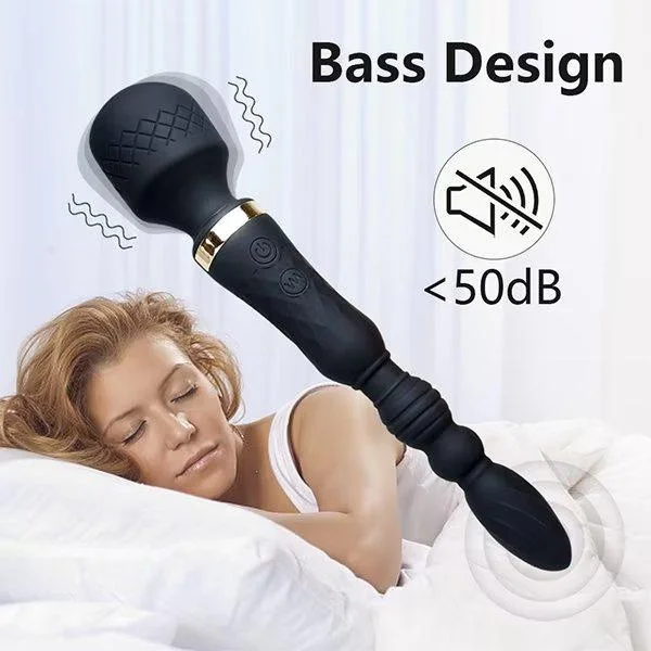 

Experience Powerful Pleasure with a 10-Mode G-Spot Massaging Magic Wand - AV Vibrator Adult Sex Toy for Women