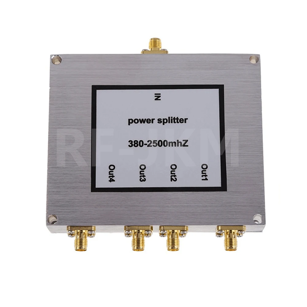 4 Way SMA Power Splitter 380mhz~2500MHz SMA female power divider signal cable splitter female divider