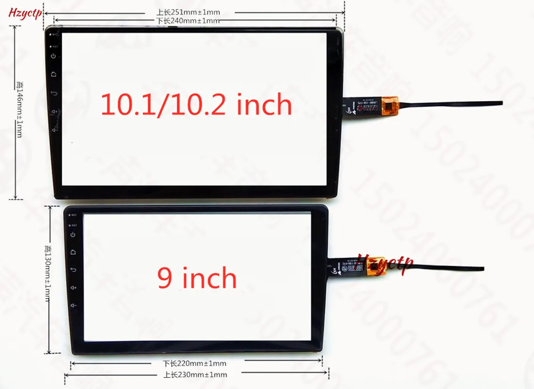 

9/10.2Inch New Compatible P/N FD101GS0035A-FPC-V02 Car GPS Navigation Radio Capacitive Touch Screen Digitizer