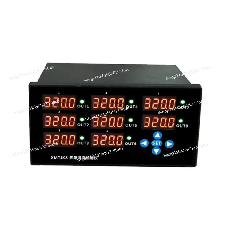 8-Channel PID Temperature Controller - Multi-Channel Control with Computer Monitoring & Temp Curve Recording