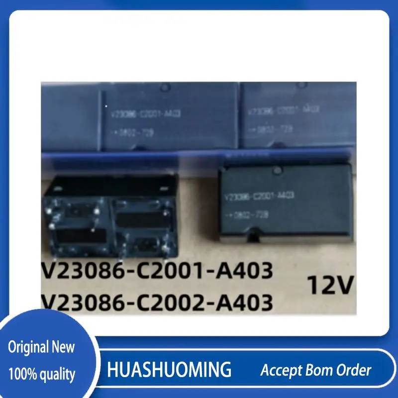 NEW 5Pcs/LoT    V23086-C2001-A403 V23086-C2002-A403  V23086 C2002 A403 V23086 C2001 A403 V23086C2001A403 10 PIN 12V