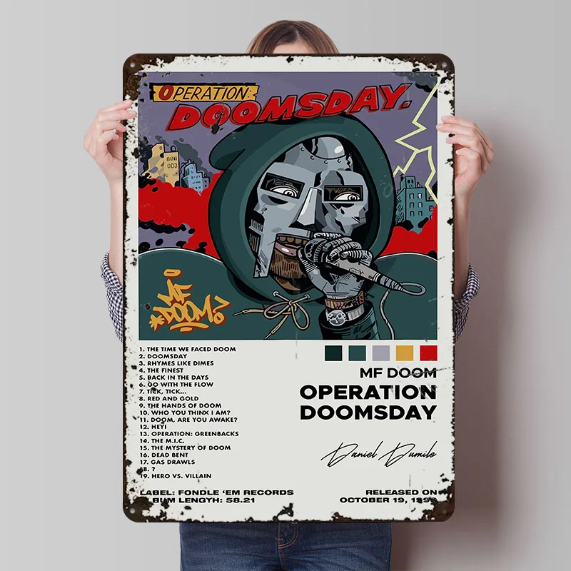 King of Kings Metal Poster Bedroom Decoration Gaming Customizable Metal Tin Signs for Wall Art Decoration Vintage Decorations