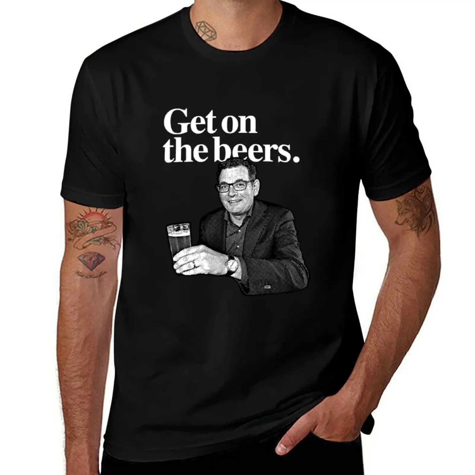 

Get On The Beers T-Shirt t shirt man plain t shirts for man graphic tees t shirts for man cotton soft T-Shirt