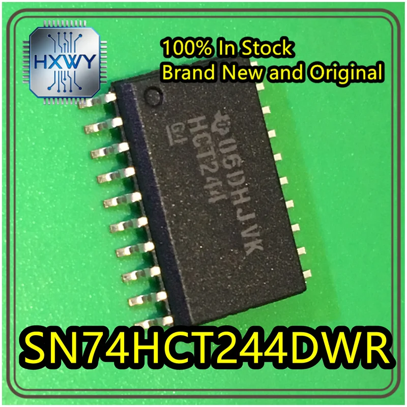 (10/50 pieces) SN74HCT244DWR HCT244 SOIC-20 8-channel buffer and line driver chip Brand new genuine in stock
