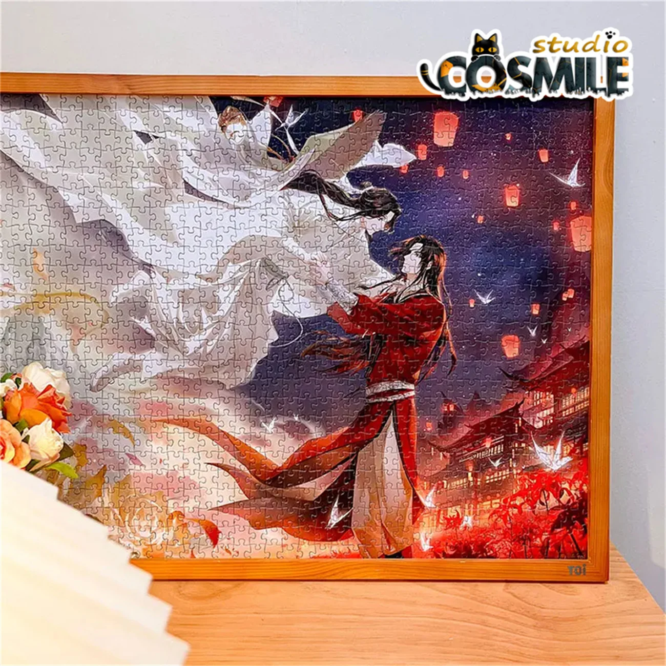 Heaven Official\'s Blessing Tian Guan Ci Fu Official Original TGCF Hua Cheng Xie Lian Jigsaw Puzzle Game Art Painting