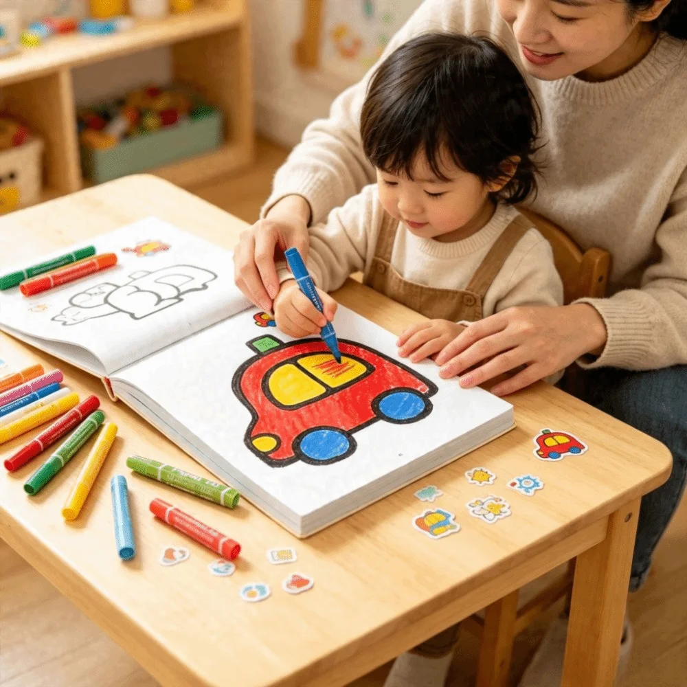 Fun Color Stick Figures Coloring Book 32 Pages Unique Patterns Graffiti Coloring Book Color Patterns Drawing Book Art Training