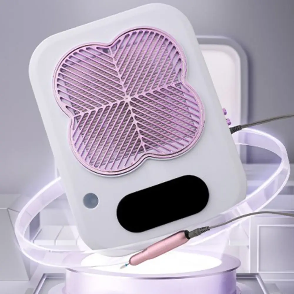 

УФ-лампа 3-в-1 с функцией пылесоса для ногтей, мощный пылесборник, полировочная ручка, профессиональная LED-лампа для маникюра, вилка EU