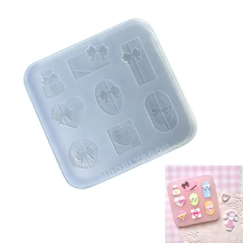 

91AF Crystal Dripping Glues Silicone Mold Handy Accessory Mold Suitable for Artists Students and Craft Enthusiasts