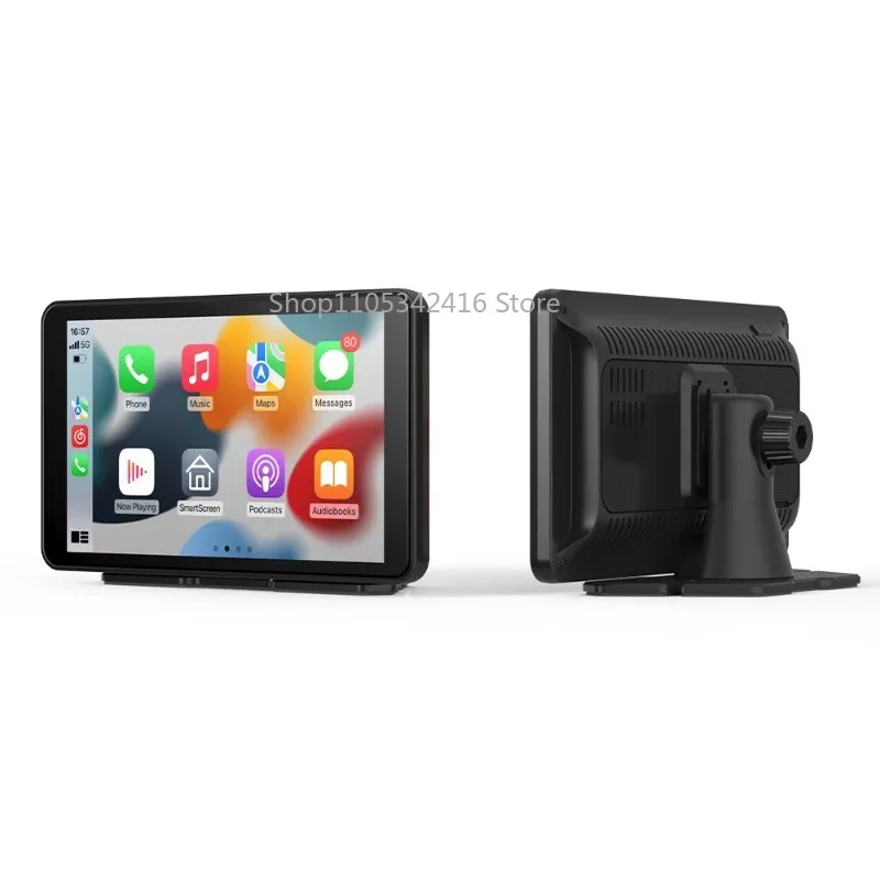 7 Inch Car Headrest Monitor, IPS Touch Screen Android Support Bluetooth 5.0 FM Wireless Display for Car Entertainment