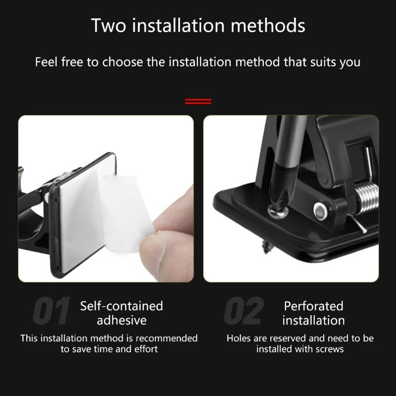 adhesive mounted fishing rod holders 10pcs Wall Mounted Fishing Rod Holder Clamp Fish Rod Organizers Fixing  Buckle