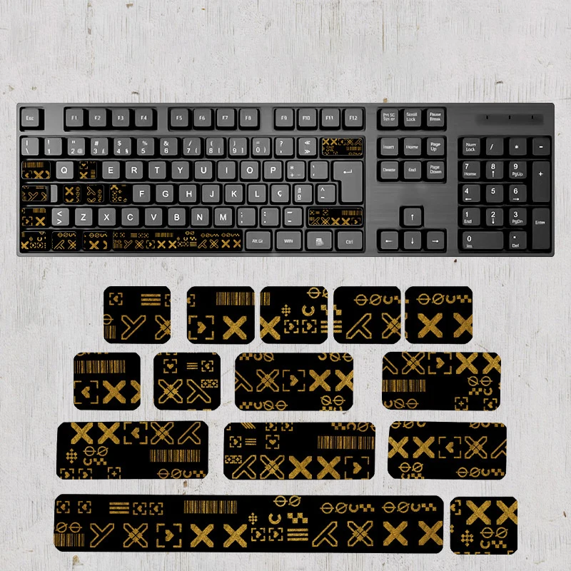 Anti-Slip Mechanical Keyboards Keycap Sticker For Universal Keyboards Gamer Wear-Resistant PC Desktop Laptop Gaming Accessories