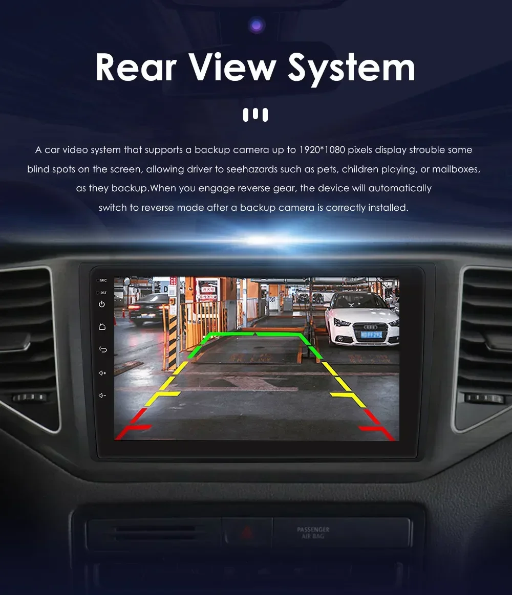Carplay 4G 9" Car Radio Android for VW MQB Polo Plus T-Cross Zoals T-Kruis T-Roc Tharu Sagitar Multimedia Player GPS 2Din Stereo