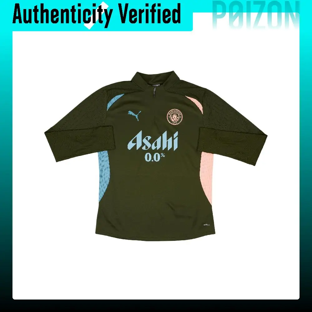 PUMA Manchester City Soccer Jersey Player Edition Unisex Green 777532-13