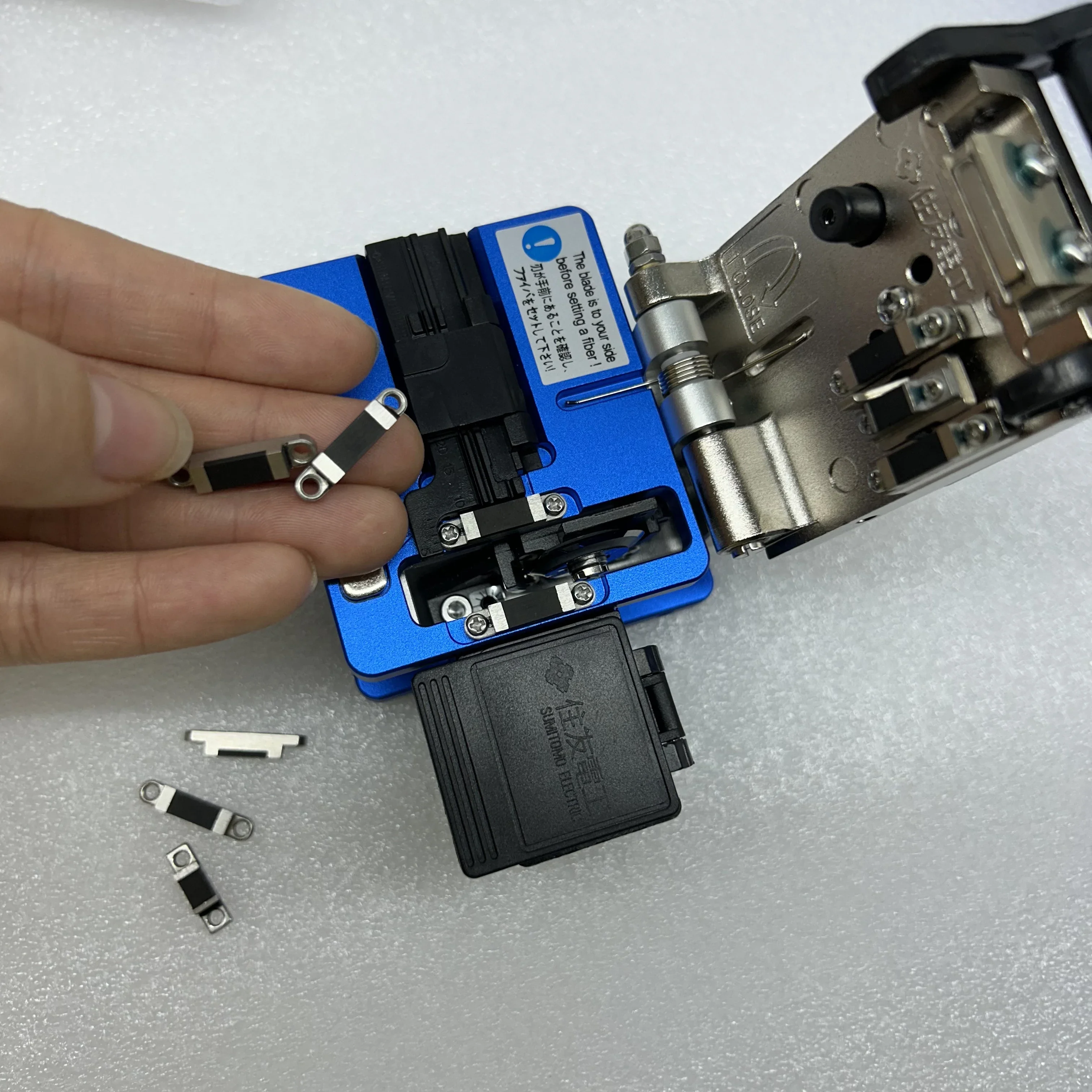 Sumitomo FC-6S Cleaver rubber pad Optic fiber cutting knife Rubber pad plate rubber gasket - Image 5