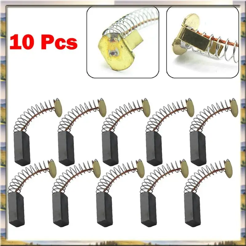 

AA46 HOT-10 шт. угольная щетка 4X8x18 мм для FR-900 FR-770 FR-1000 непрерывный герметик угольная щетка запасные части аксессуары для электроинструментов