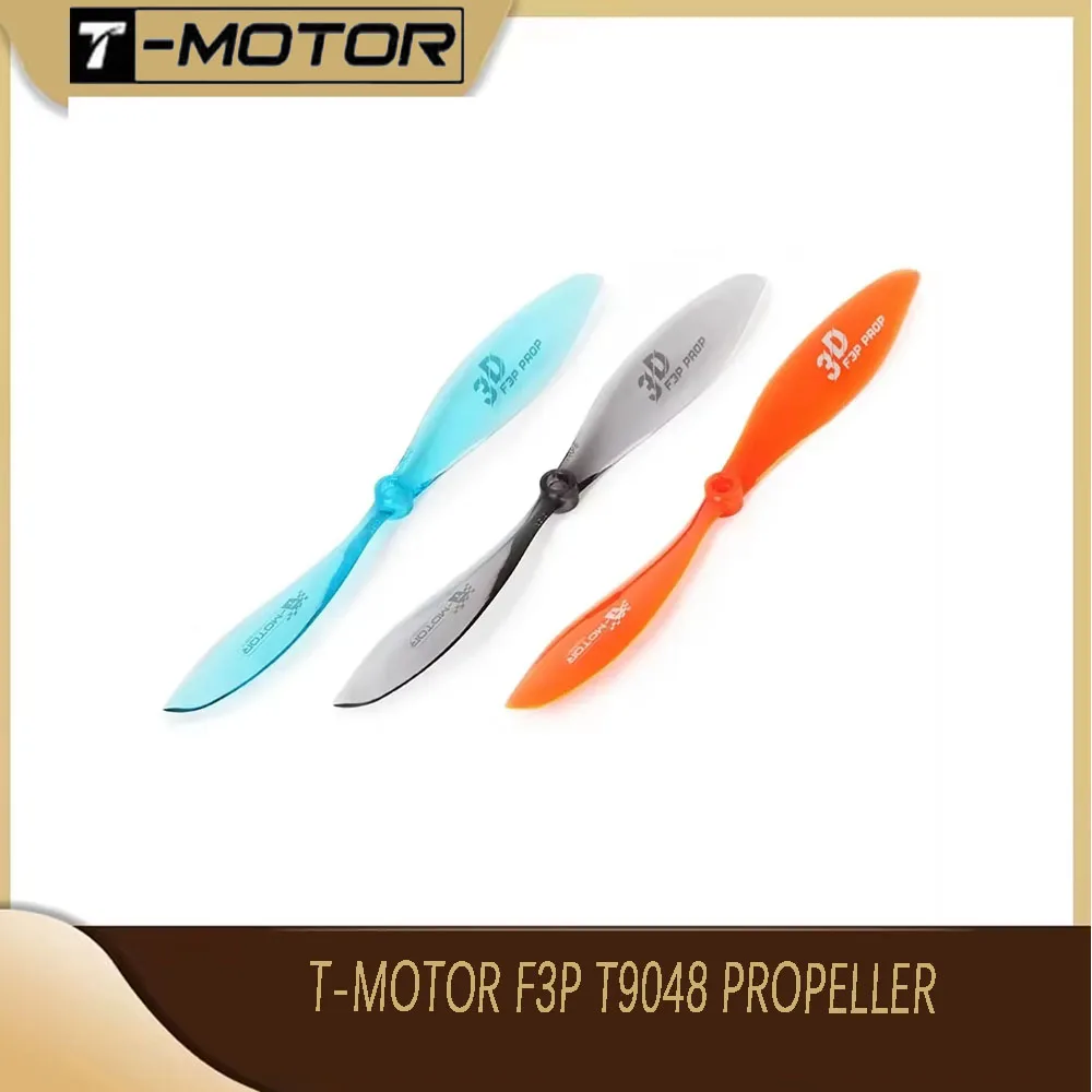 

2025 New T-Motor F3P 3D T9048 Plastic Propeller 4PCS, 9x4.8inch 3D RC Airplane Propellers for Fixed-Wing Drone Motor