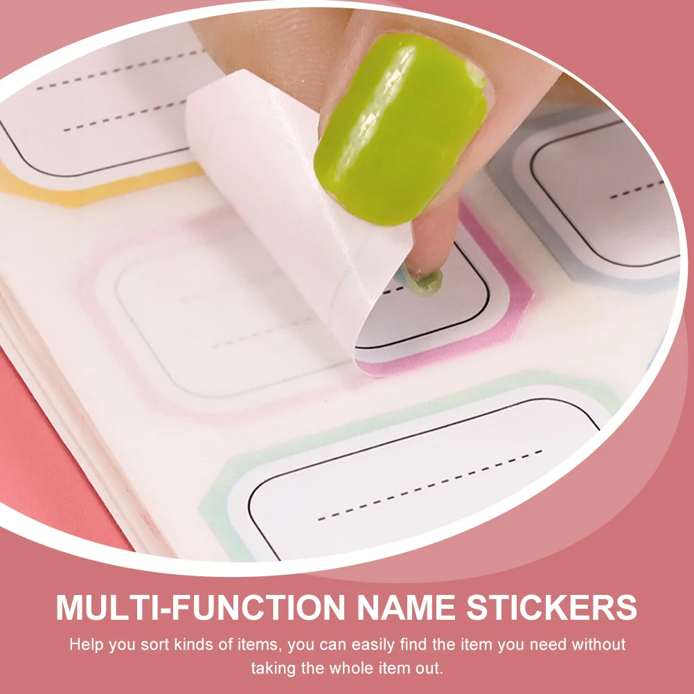 

36 Sheets Water Proof Handwritten Label Sticker Stickers Paper for Containers