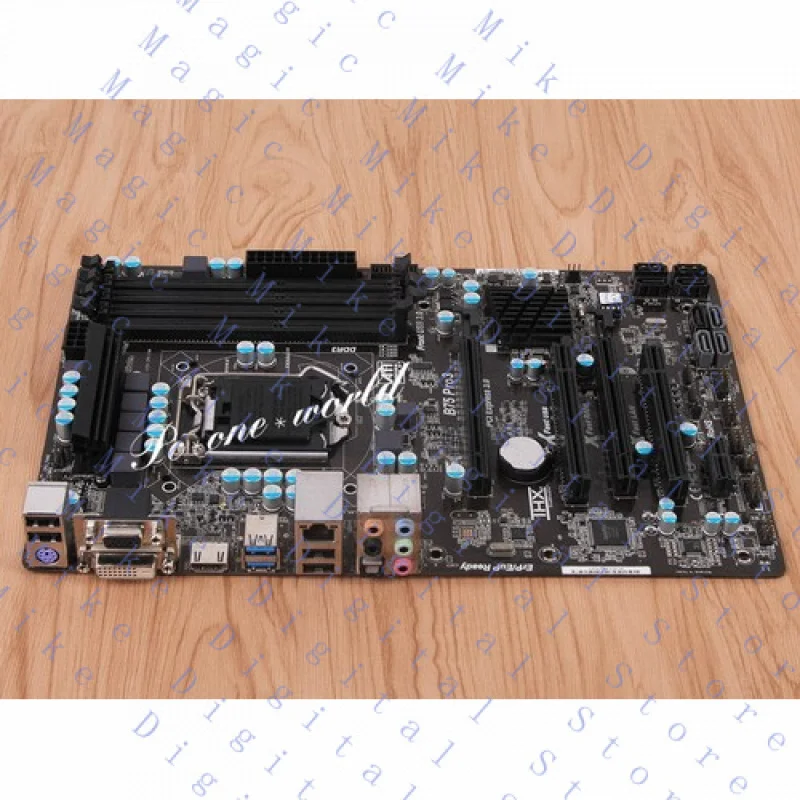 H  FOR ASRock B75 Pro3 Motherboard Socket 1155 DDR3 Intel B75 100% working