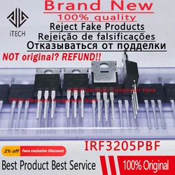 50pcs/lot Original IRF3205 Mosfet IRF3205PBF TO220 100% New and Genuine