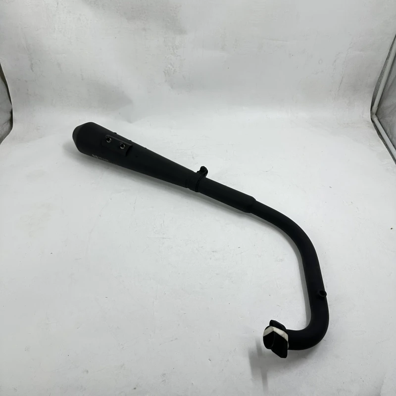 نظام عادم الدراجة النارية - كامل - هادئ - أسود لقطع غيار الدراجات النارية MUTT الأصلية MPT-1391