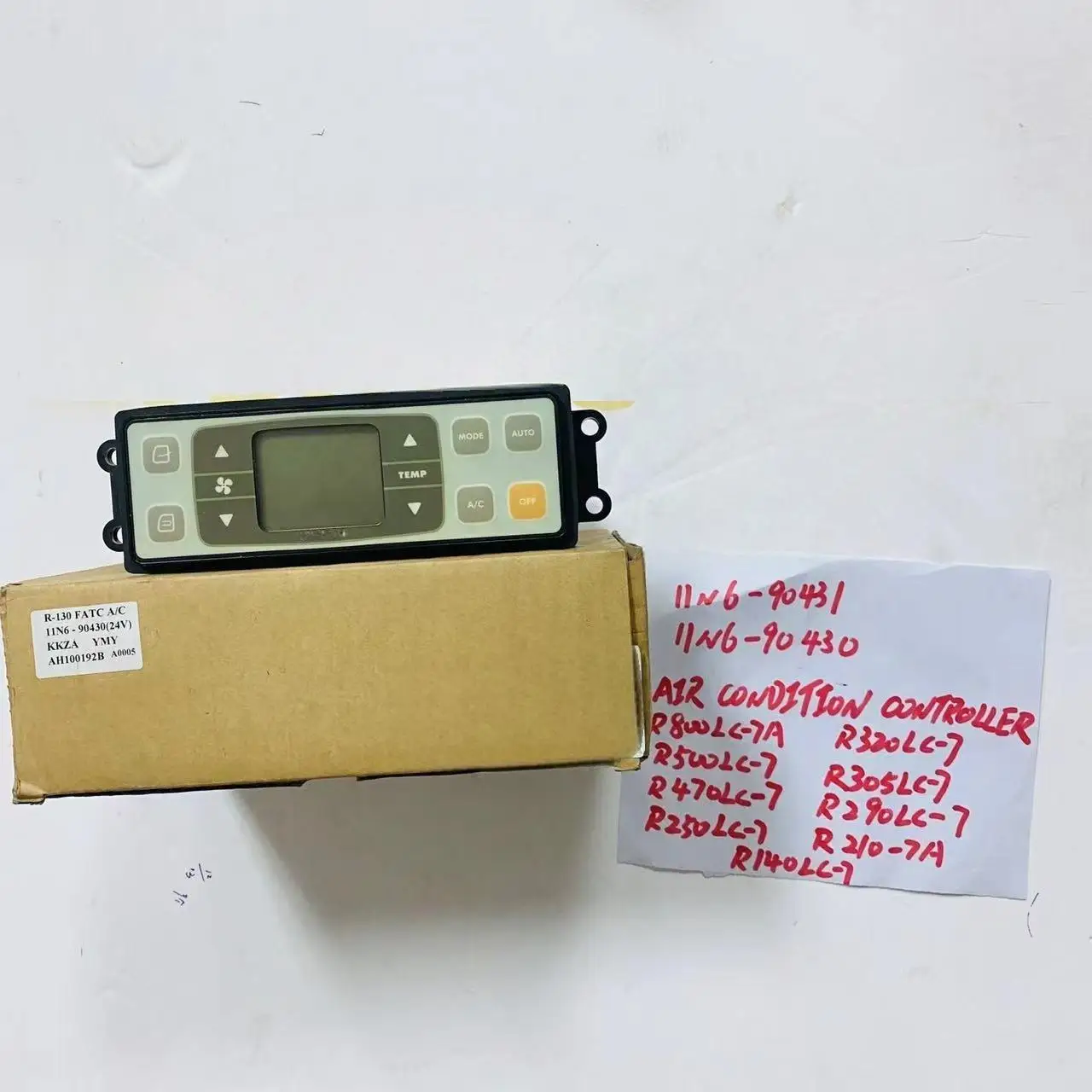R250LC-7 R210-7A R140LV-7 Excavator Parts 11N6-90431 11N6-90430 AIR CONDITION CONTROLLER