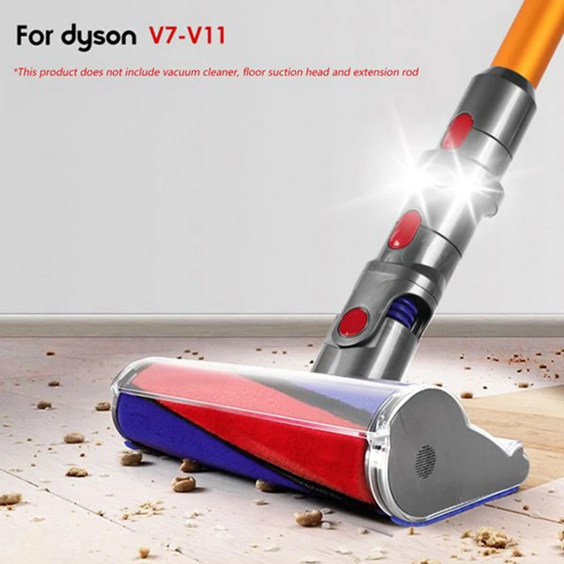 Convertitore adattatore illuminazione a LED da 2 pezzi per parti per aspirapolvere senza fili Dyson V7 V8 V10 V11 V15