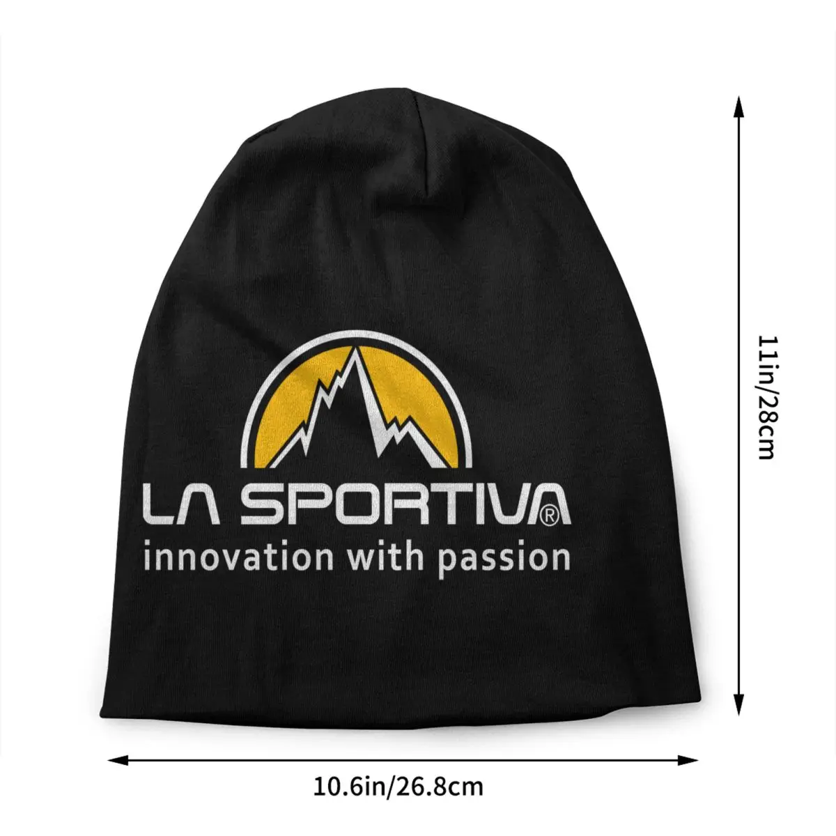 Custom La Sportiva Beanie Cap Unisex Winter Warm Bonnet Femme Knitted Hats Cool Outdoor Skullies Beanies Hats For Men Women