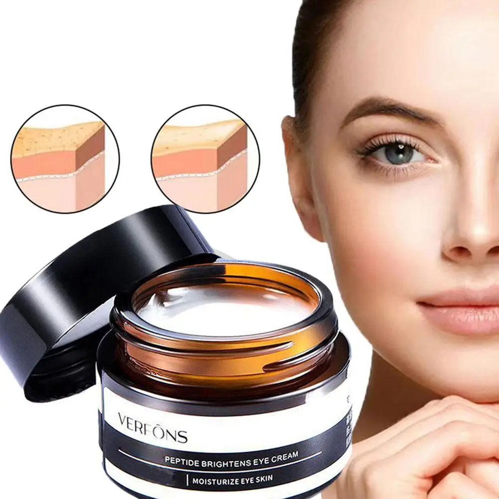 Snake Peptide Eye Cream Smoothes Fine Lines And Dark Eye Soothing Moisturizing Cream Essence Eye Care Circles, P4z3