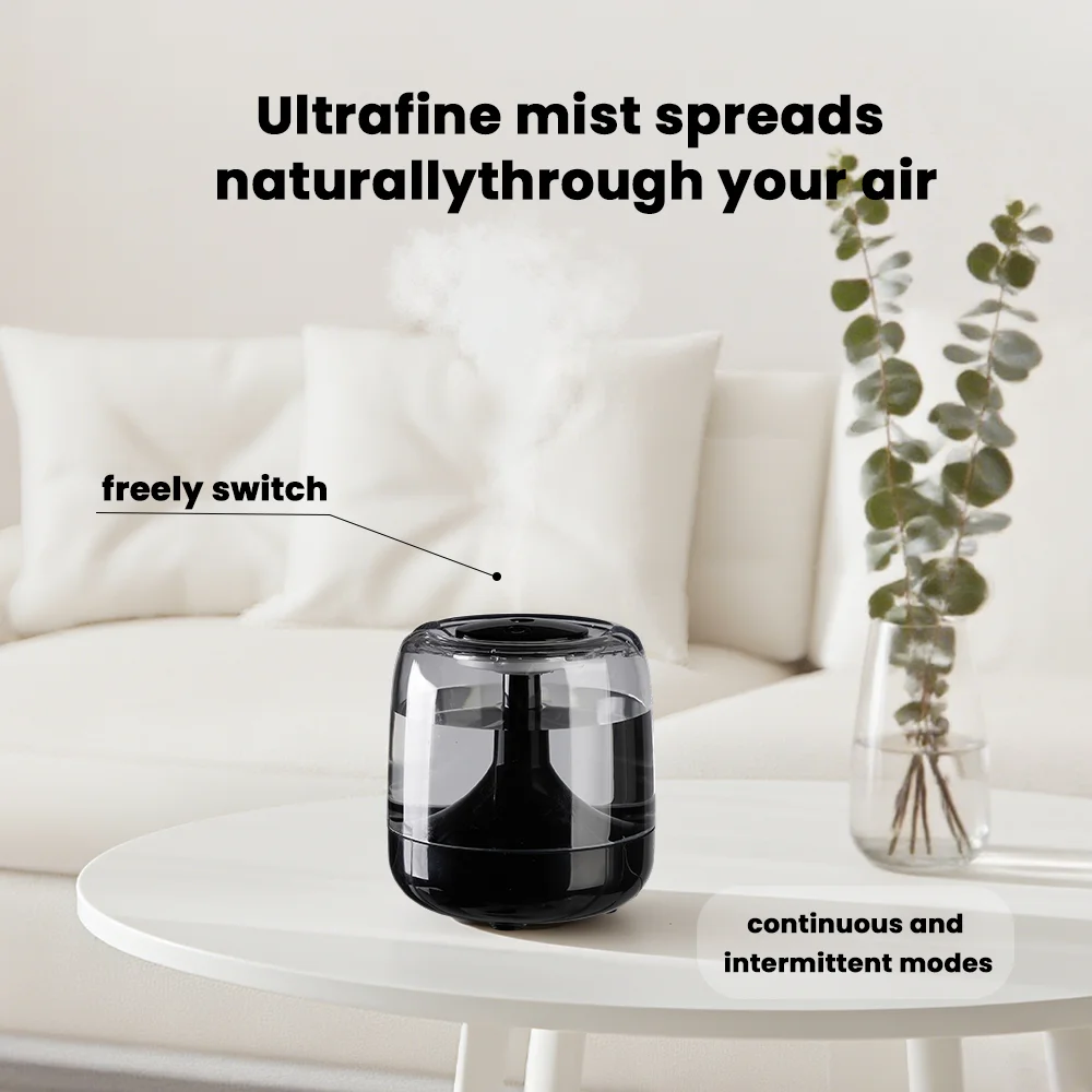가습기 소형 슈퍼 안개 분사 가정용 아로마테라피 기계 침실용 무소음 미니 가습기