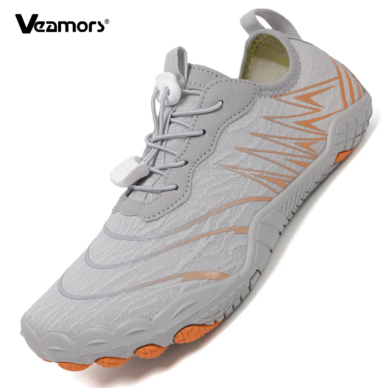 Light Beach Aqua Shoes Men Women Quick Dry Water Sports Shoes Breathable Barefoot Wading Sneakers for Boating Surfing Non-slip