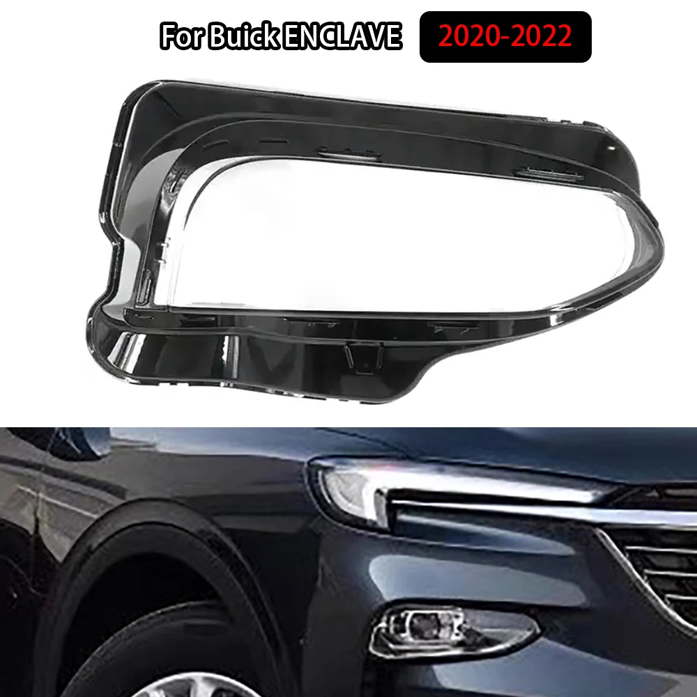 

For Buick ENCLAVE 2020-2022 Headlamp Cover Shade Transparent Lampshade Headlight Shell Plexiglass Replace Original Lens