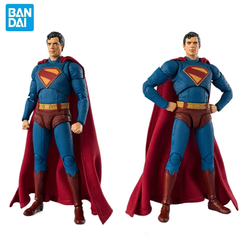 

Новая оригинальная фигурка BANDAI SPIRITS S.H.Figuarts SUPER MAN, модель игрушки, подарок