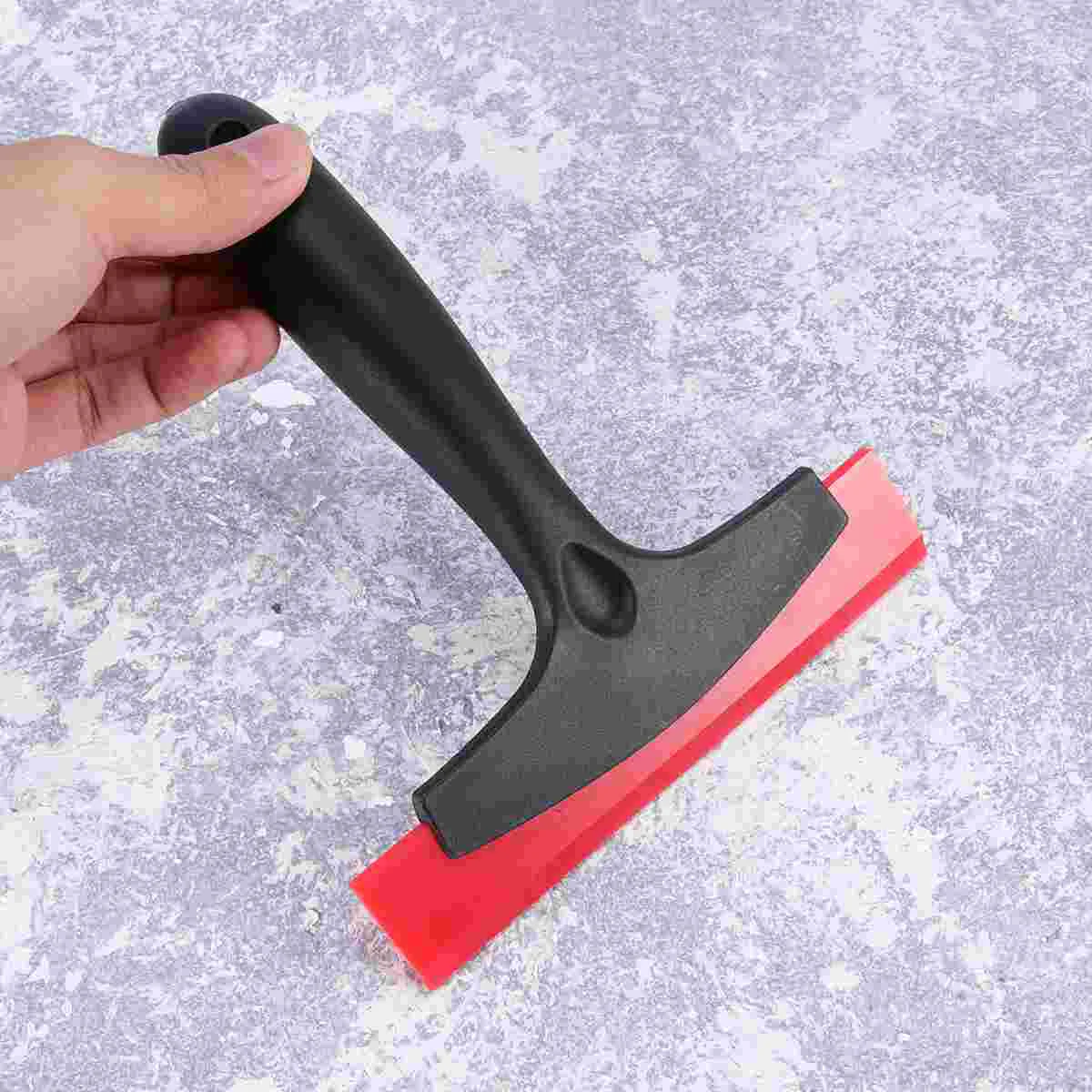 2 Pcs Snow for Car Scraper with Rubber Blade Glass Windshield Ice PP Handle