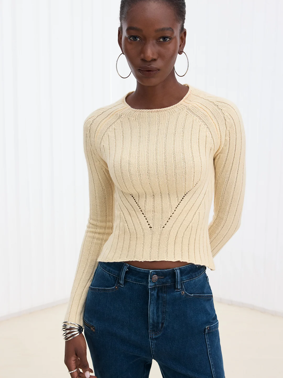 

IFIKNOW 3D Deconstructed Ergonomic Long Sve Wool Base irt Warm Thermal round Ne Regular Fit Commute Sle Autumn Winter