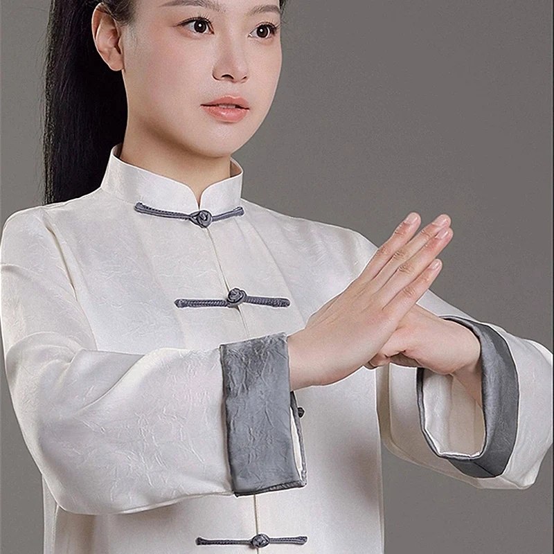 Zen Acetate Tai Chi Suit, New Premium Upgraded Unisex Uniform for Chinese Style Martial Arts Practice 2
