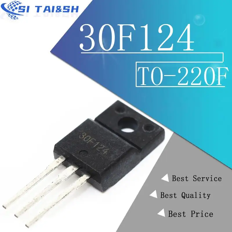 10pcs   30F124 TO-220F  integrated circuit