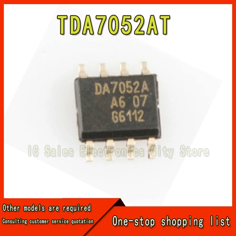 Tda7052at da7052a sop8新品およびオリジナル10個